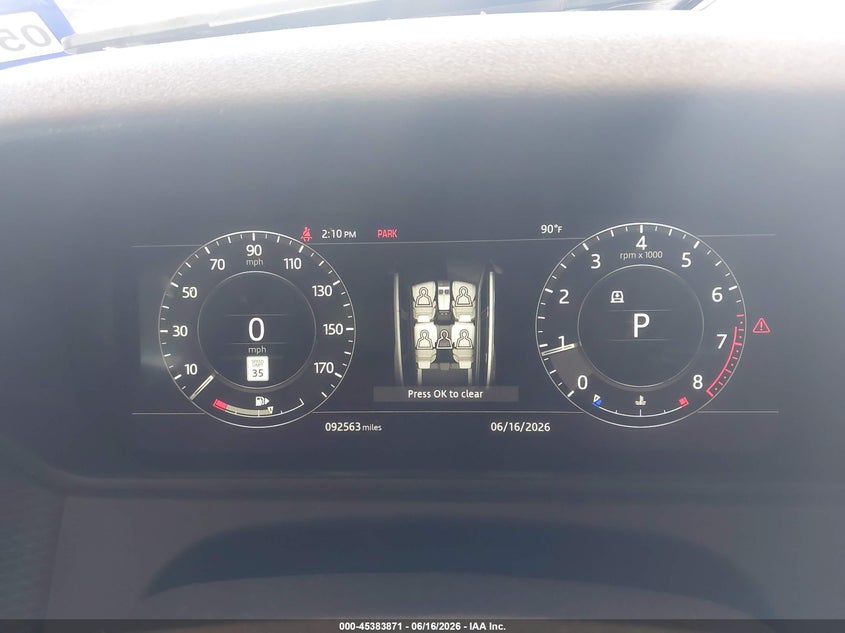 2018 Land Rover Range Rover Velar P380 S VIN: SALYB2RV8JA712784 Lot: 45383871