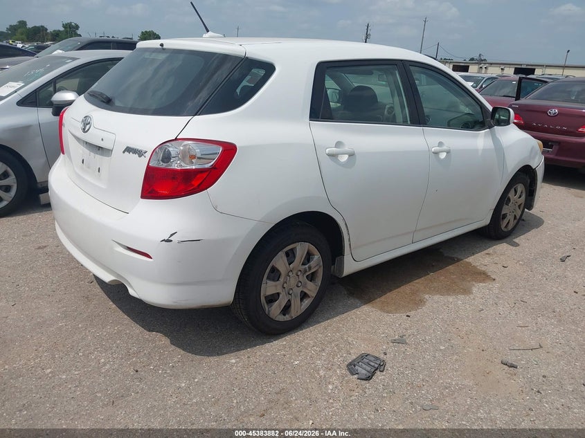 Vin: 2t1ku4ee4ac327761, lot: 45881877, toyota matrix 20104