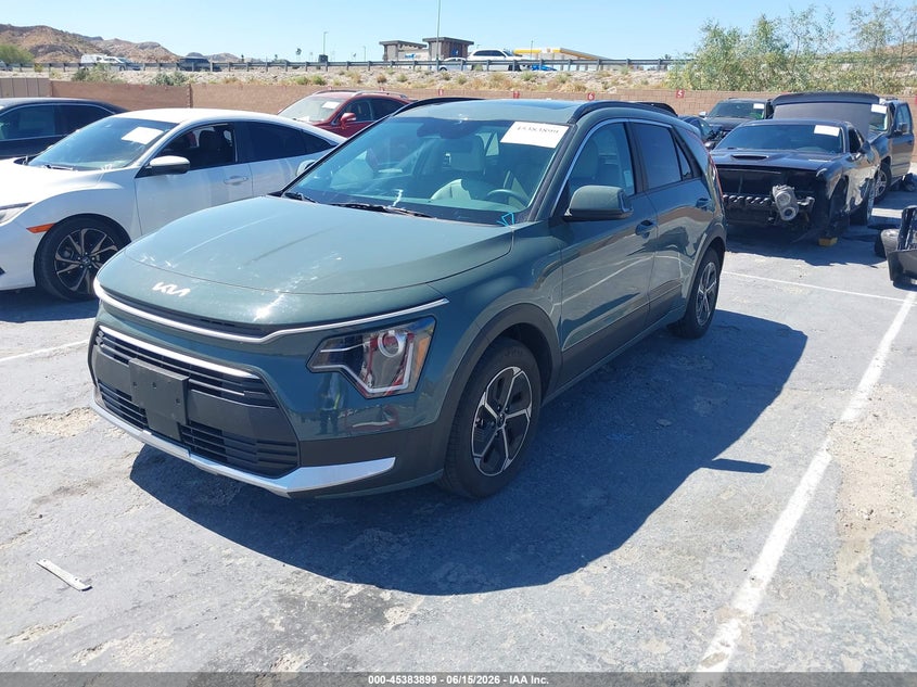 Vin: kndcr3le8t5318628, lot: 45881894, kia niro ex 20262