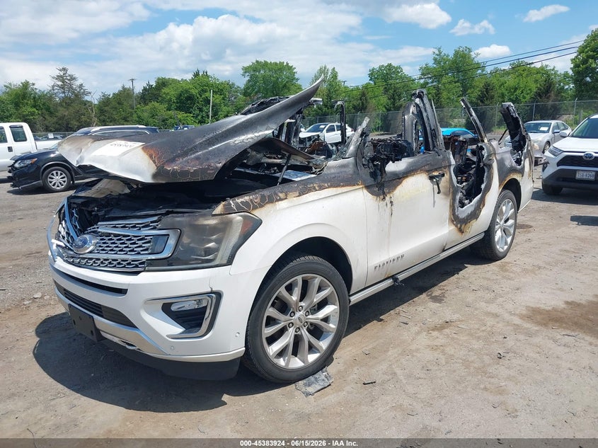 Vin: 1fmjk1mt7kea71710, lot: 45881919, ford expedition max platinum 20192