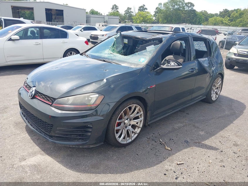 2015 Volkswagen Golf Gti 2.0t Autobahn 4-Door 3VW4T7AU7FM001748 photo 1