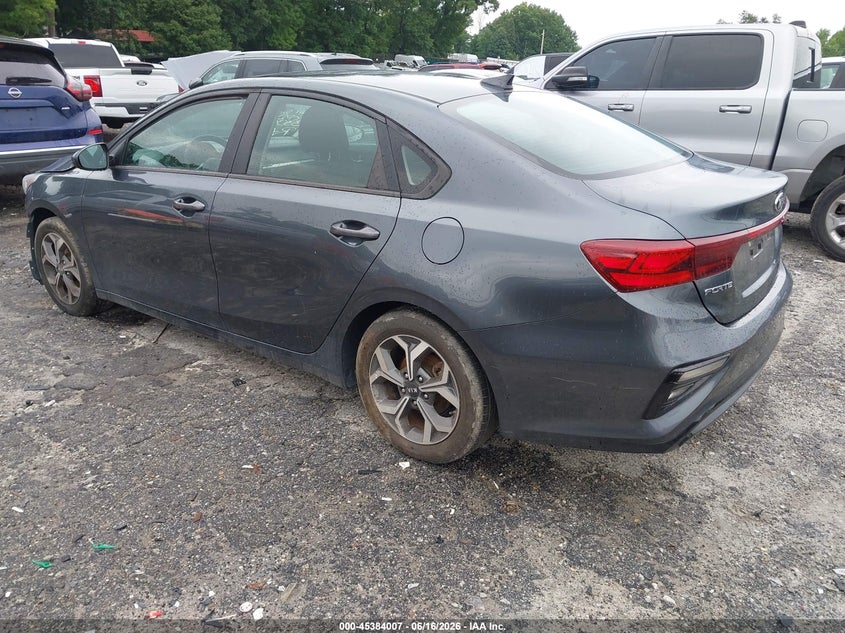 Vin: 3kpf24ad3me330967, lot: 45882001, kia forte lxs 20213
