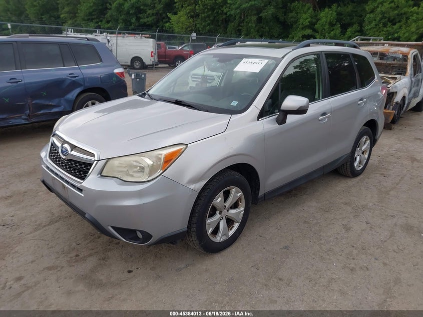 2014 Subaru Forester 2.5i Touring JF2SJAPC4EH535452 photo 1
