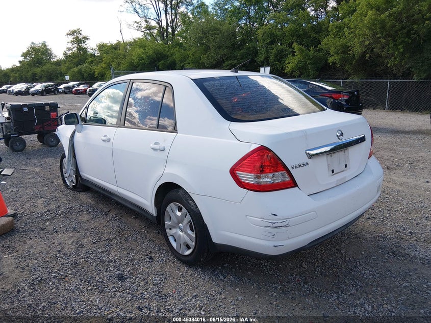 Vin: 3n1bc1ap8al381623, lot: 45882011, nissan versa 1.8s 20103