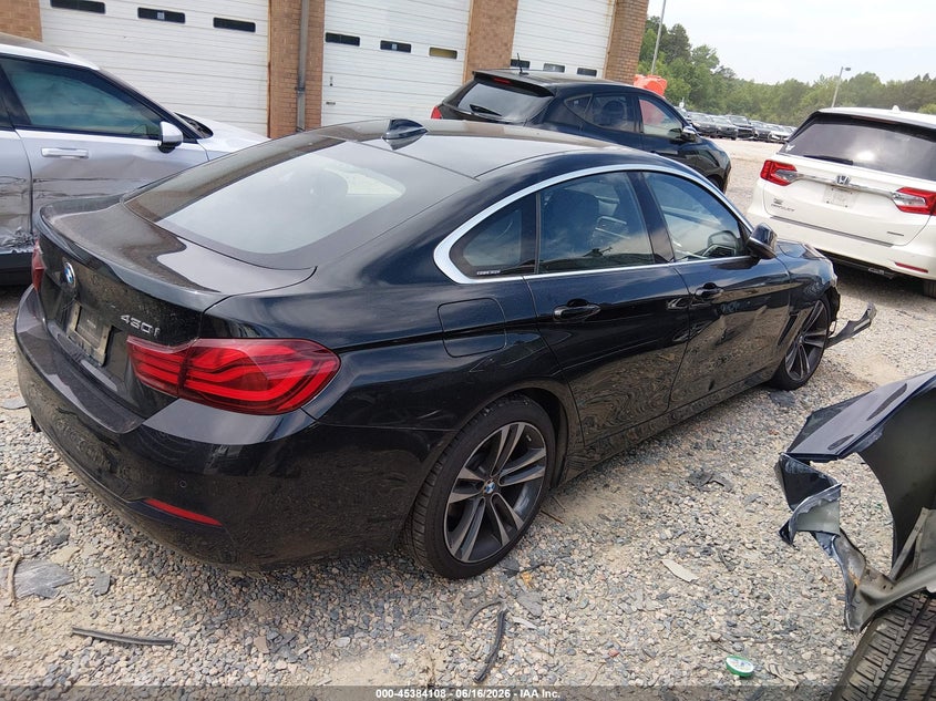 Vin: wba4j3c0xlcd47222, lot: 45882103, bmw 430i gran coupe xdrive 20204
