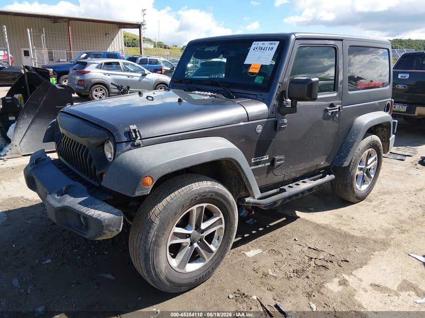 2016 JEEP WRANGLER auction photo 2