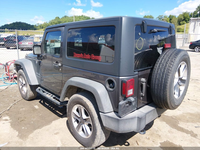 2016 JEEP WRANGLER auction photo 3