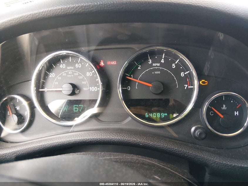 2016 JEEP WRANGLER auction photo 7