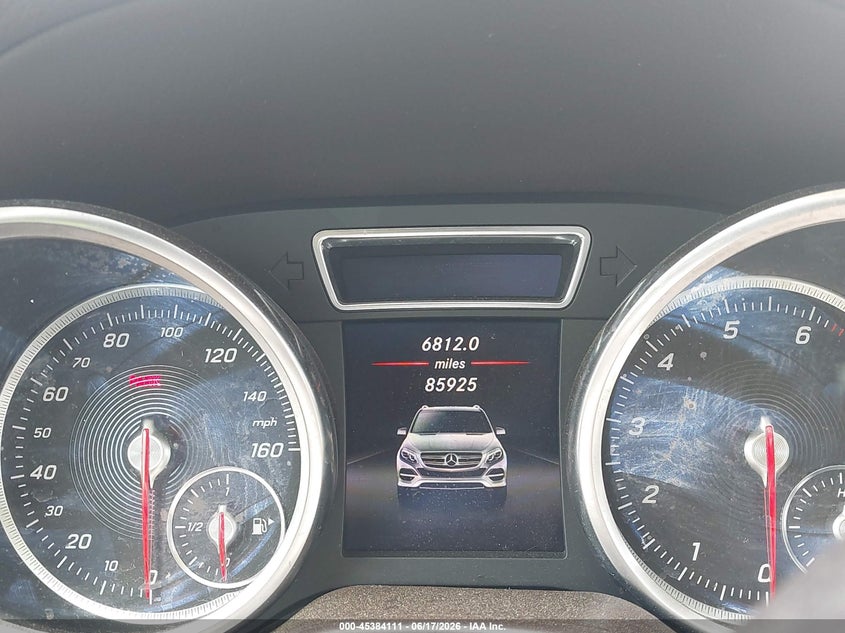2017 Mercedes-Benz Gle 350 4Matic VIN: 4JGDA5HB1HA980034 Lot: 45384111