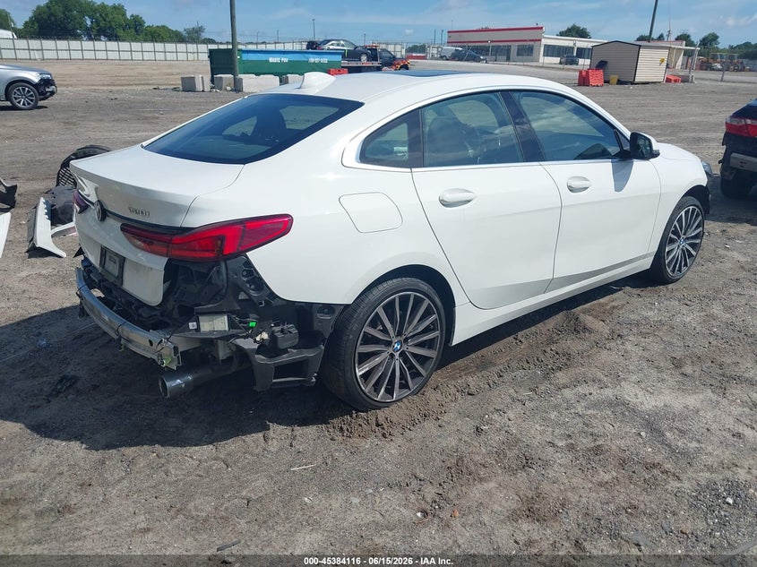Vin: wba53ak04n7k42897, lot: 45882111, bmw 228 gran coupe i sdrive 20224