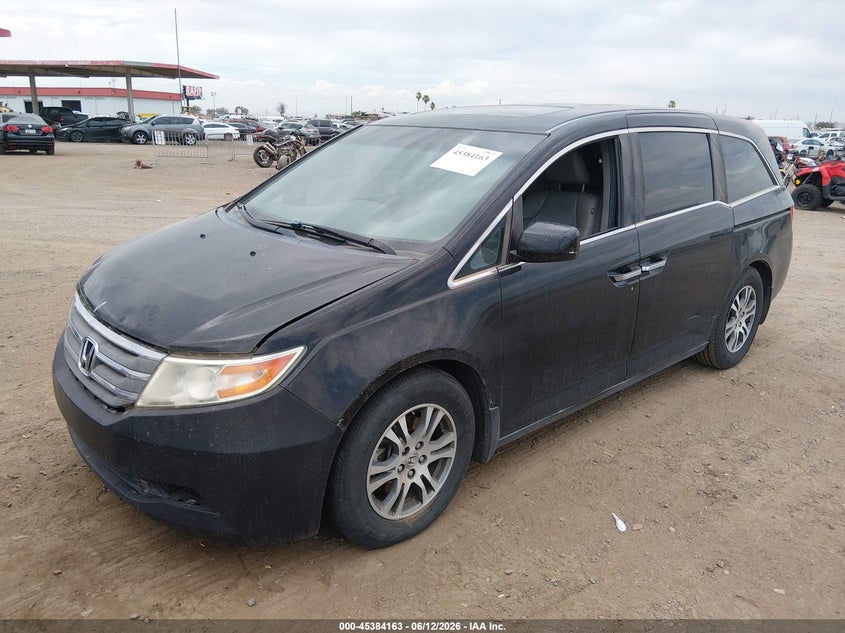 2012 Honda Odyssey Ex-L 5FNRL5H69CB015025 photo 1
