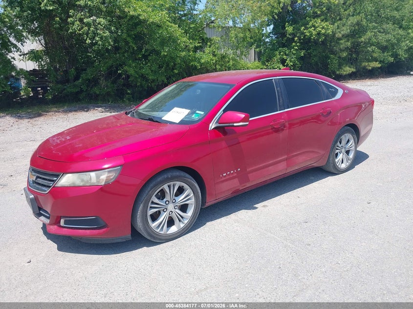 Vin: 2g1125s39f9101760, lot: 45882172, chevrolet impala 2lt 20152