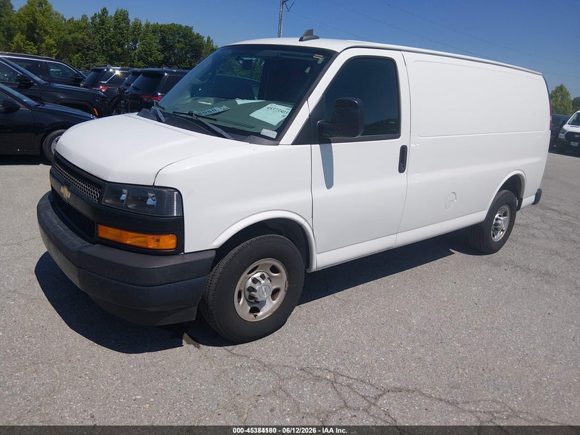 Vin: 1gcwgafg5j1260955, lot: 45882175, chevrolet express 2500 work van 20182