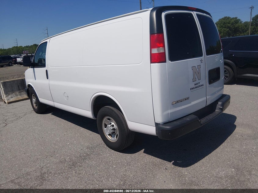 Vin: 1gcwgafg5j1260955, lot: 45882175, chevrolet express 2500 work van 20183
