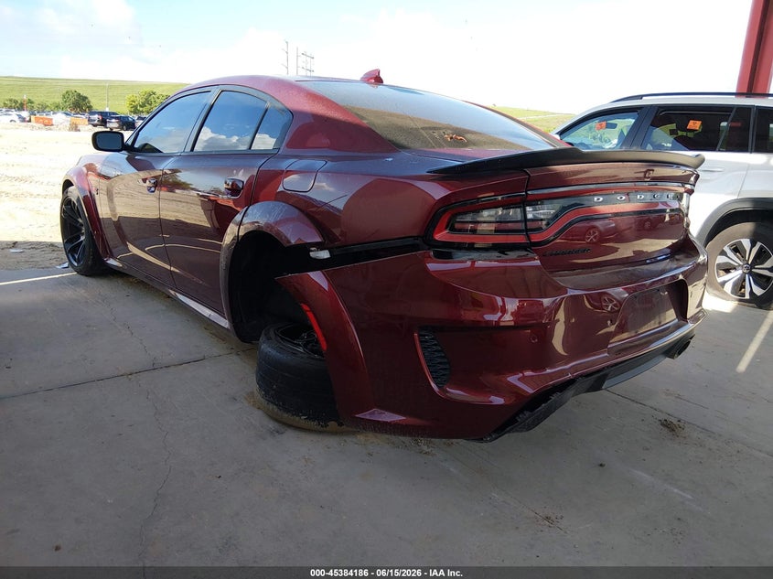 Vin: 2c3cdxgj8ph686761, lot: 45882181, dodge charger scat pack widebody 20233