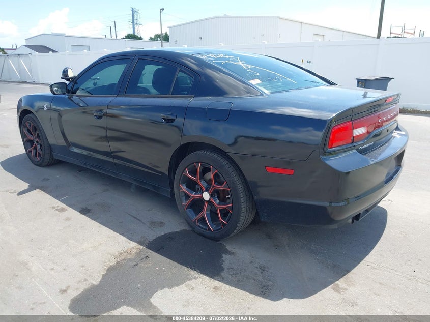 2013 DODGE CHARGER auction photo 3