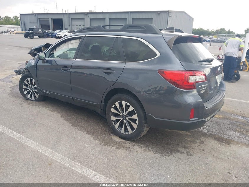 Vin: 4s4bsanc2h3348626, lot: 45882206, subaru outback 2.5i limited 20173