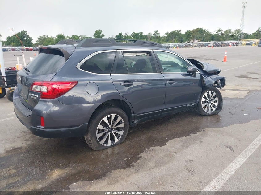 Vin: 4s4bsanc2h3348626, lot: 45882206, subaru outback 2.5i limited 20174