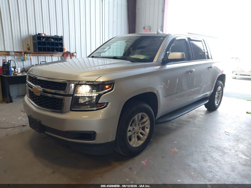 Vin: 1gnscgkcxkr103318, lot: 45882214, chevrolet suburban ls 20192