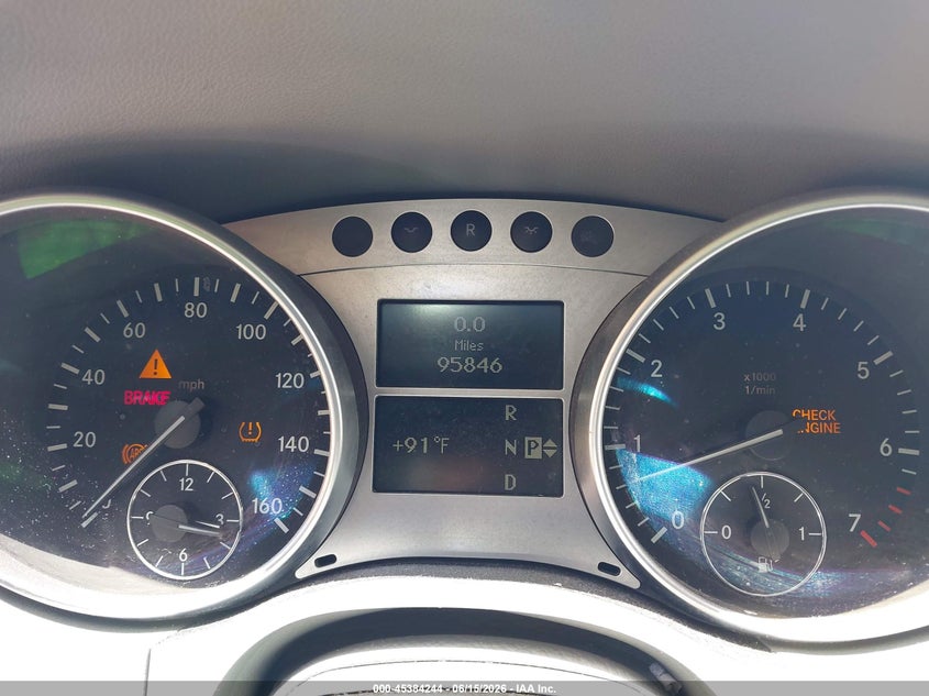 2008 Mercedes-Benz Ml 350 4Matic VIN: 4JGBB86E58A393547 Lot: 45384244