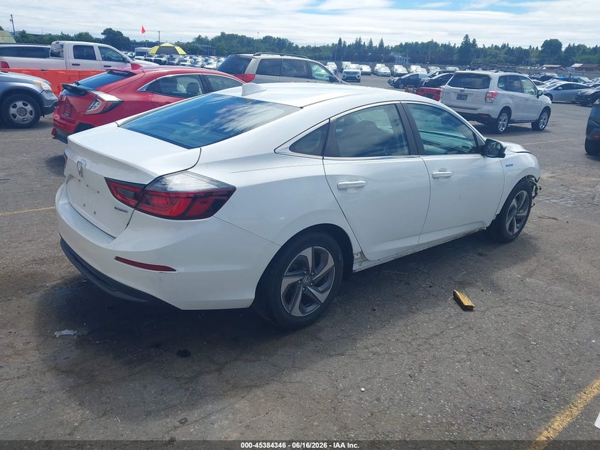 Vin: 19xze4f56ke027636, lot: 45882341, honda insight ex 20194