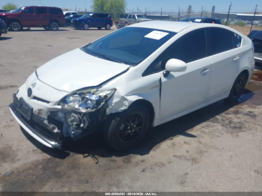2015 TOYOTA PRIUS auction photo 2