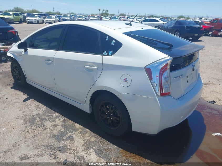 2015 TOYOTA PRIUS auction photo 3