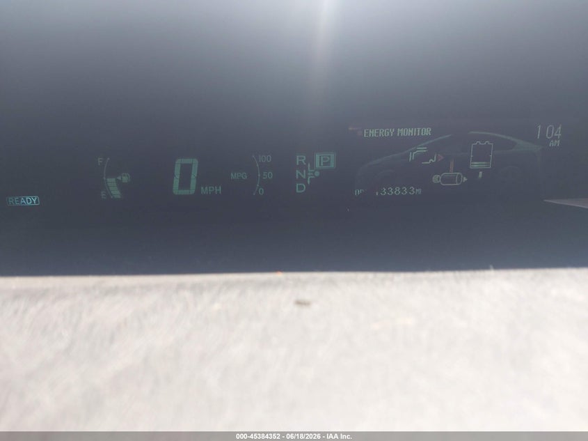 2015 TOYOTA PRIUS auction photo 7