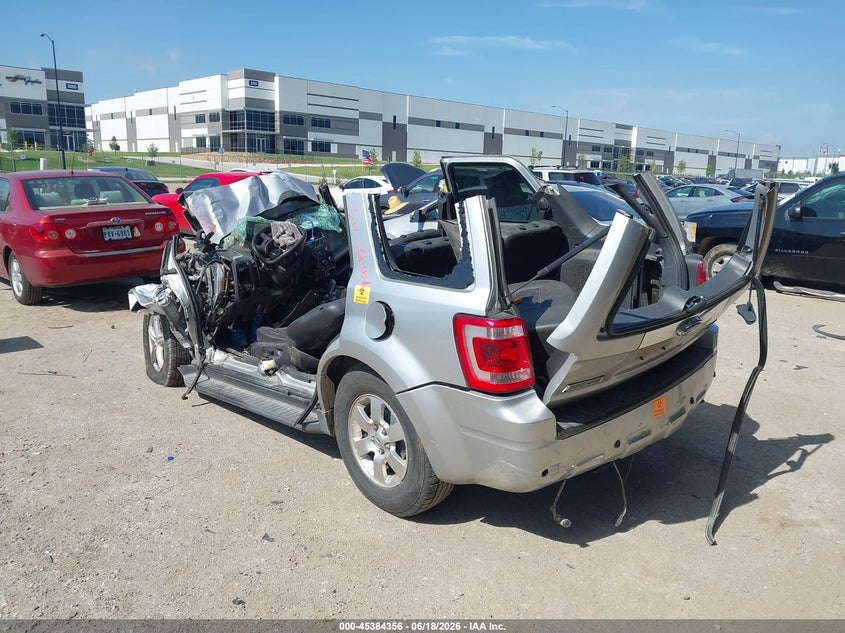 Vin: 1fmcu0eg1ckc13504, lot: 45882351, ford escape limited 20123