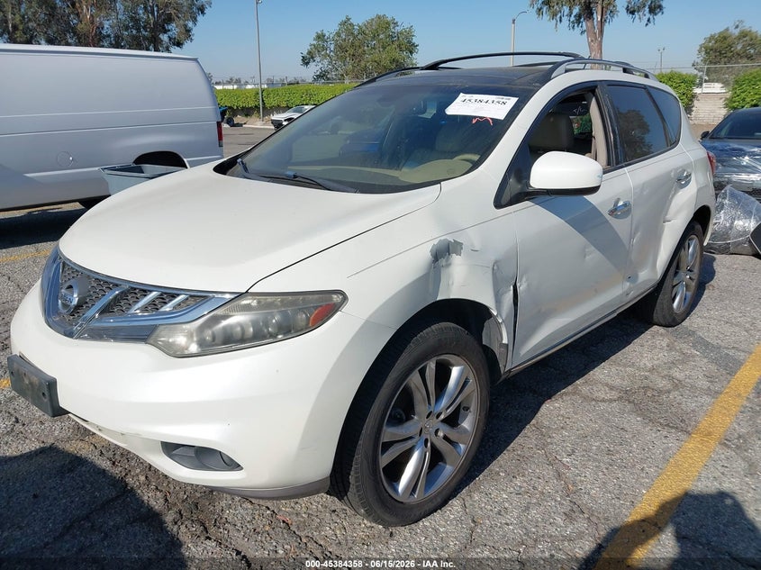 JN8AZ1MUXBW053807 2011 NISSAN MURANO LE photo 1