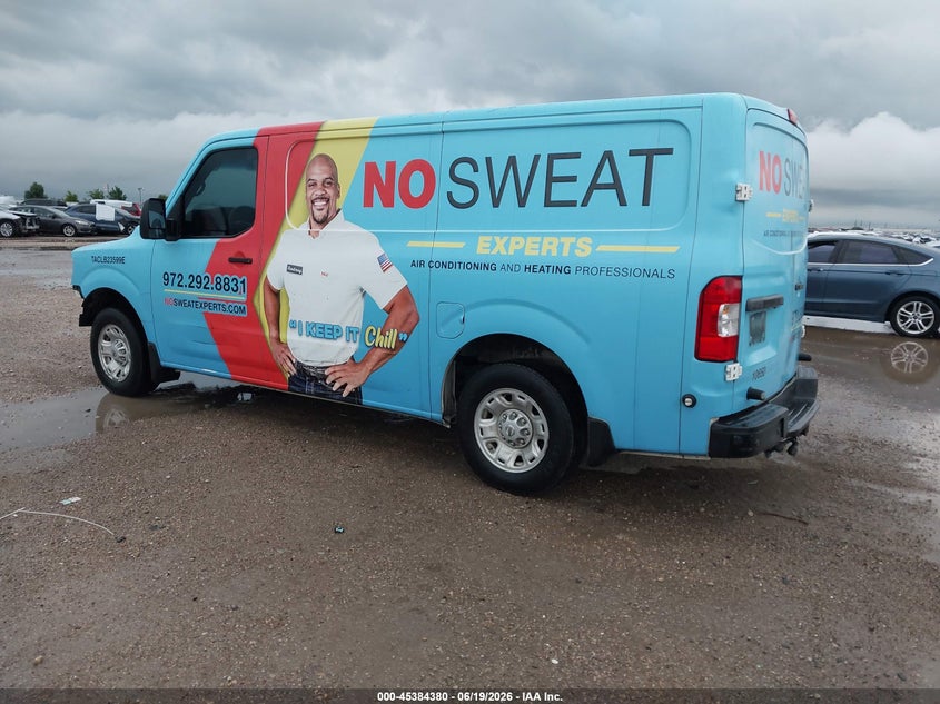 Vin: 1n6bf0km6ln810650, lot: 45882375, nissan nv cargo nv1500 sv standard roof v6 20203