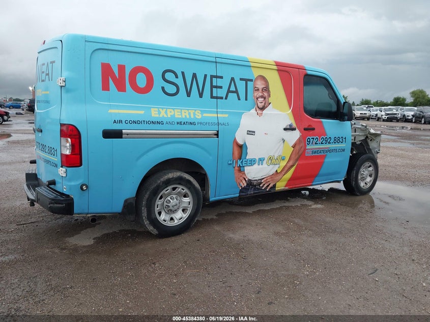 Vin: 1n6bf0km6ln810650, lot: 45882375, nissan nv cargo nv1500 sv standard roof v6 20204