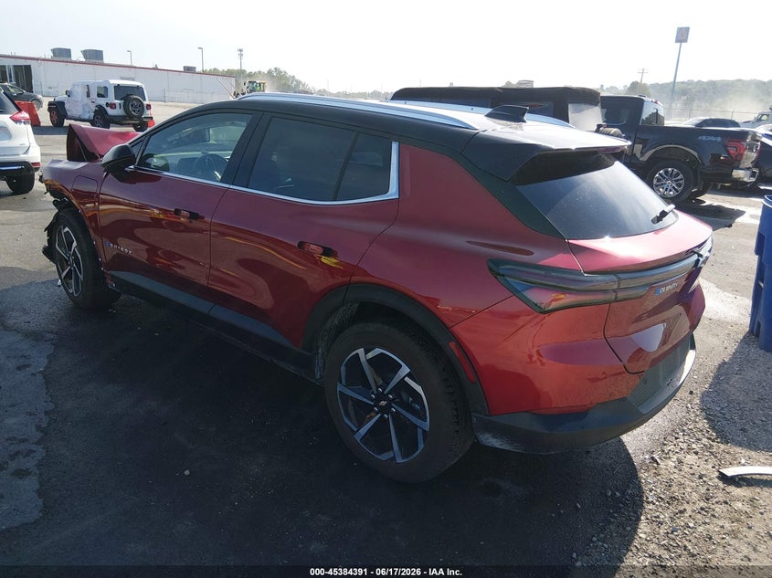 Vin: 3gn7dnrp8ts130337, lot: 45882386, chevrolet equinox ev lt 2, fwd 20263