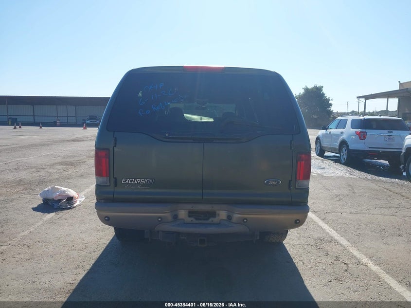 2003 Ford Excursion Eddie Bauer VIN: 1FMSU45P83EC08267 Lot: 45384401