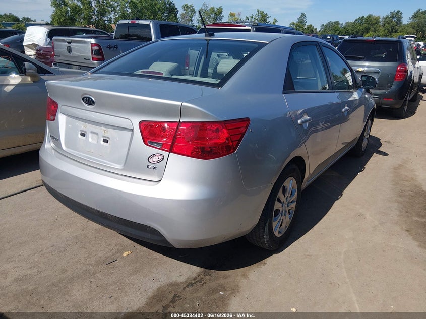 Vin: knafu4a20b5425825, lot: 45882397, kia forte ex 20114