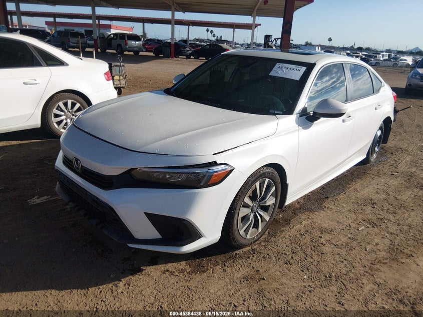 2022 Honda Civic Ex JHMFE1F78NX010049 photo 1