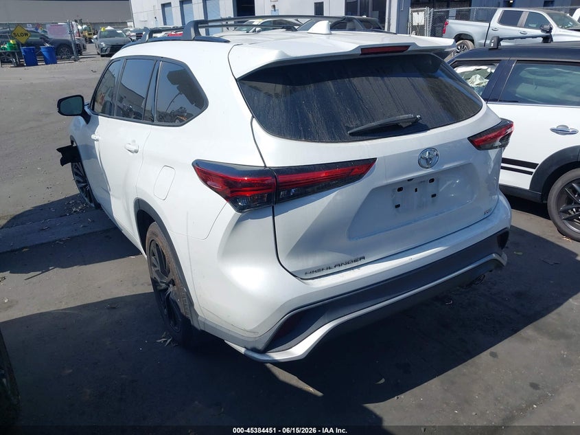 Vin: 5tdkdrah7ps009081, lot: 45882446, toyota highlander xse 20233