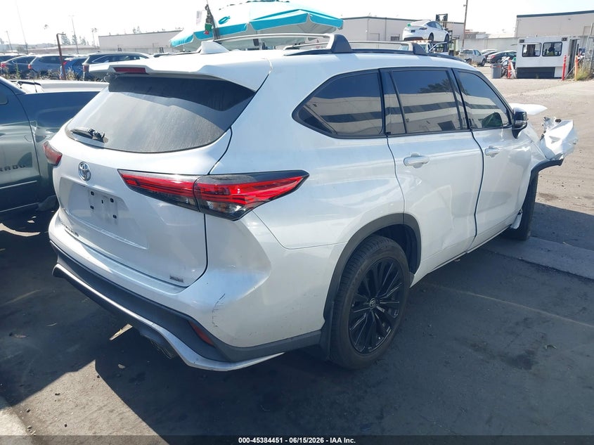 Vin: 5tdkdrah7ps009081, lot: 45882446, toyota highlander xse 20234