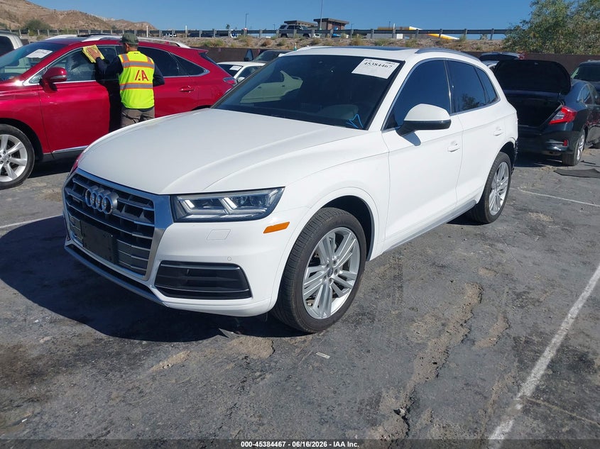 Vin: wa1bnafy8k2040972, lot: 45882462, audi q5 45 premium 20192