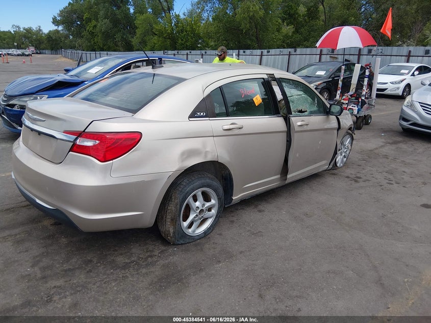 Vin: 1c3ccbab6en207846, lot: 45882535, chrysler 200 lx 20144