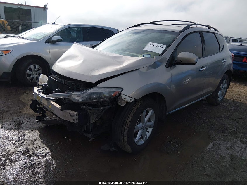 2010 Nissan Murano Sl JN8AZ1MU0AW003500 photo 1