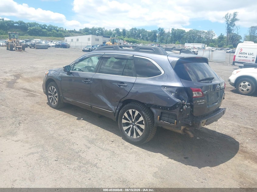 Vin: 4s4bsenc8h3389754, lot: 45882541, subaru outback 3.6r limited 20173