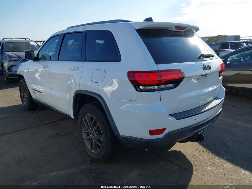Vin: 1c4rjeag5gc358751, lot: 45882588, jeep grand cherokee 75th anniversary 20163