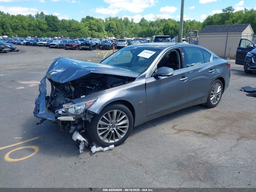 2019 Infiniti Q50 3.0t Luxe JN1EV7ARXKM555100 photo 1