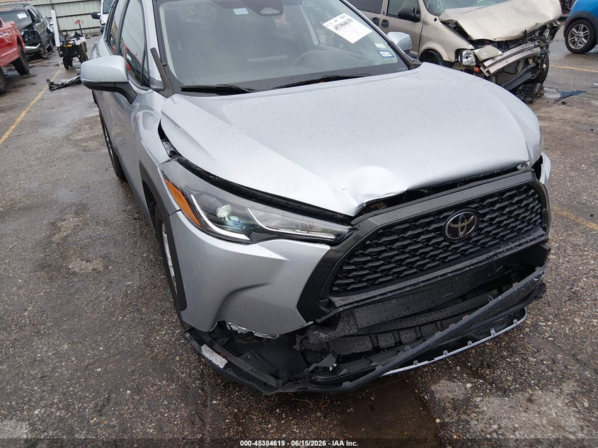 2023 Toyota Corolla Cross Le VIN: 7MUCAAAGXPV045777 Lot: 45384619