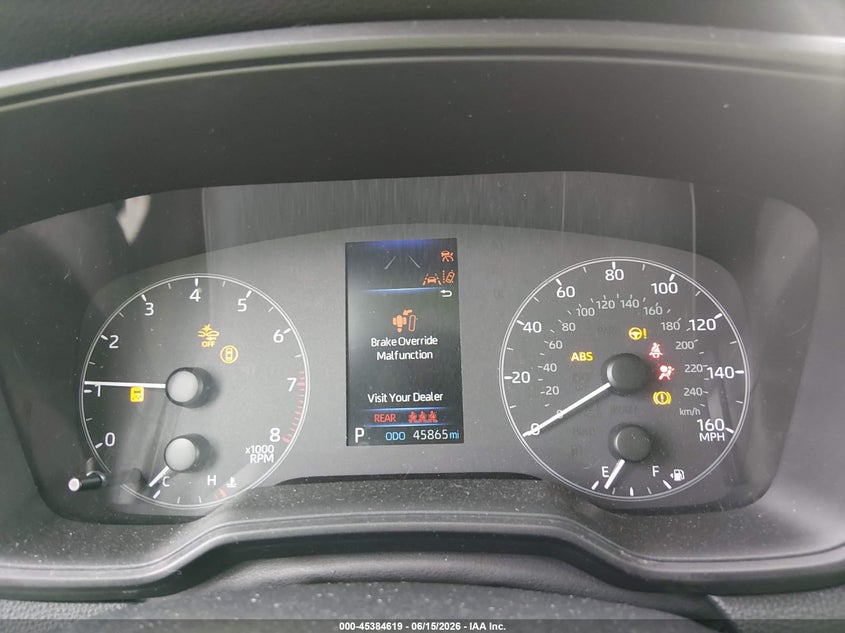 2023 Toyota Corolla Cross Le VIN: 7MUCAAAGXPV045777 Lot: 45384619