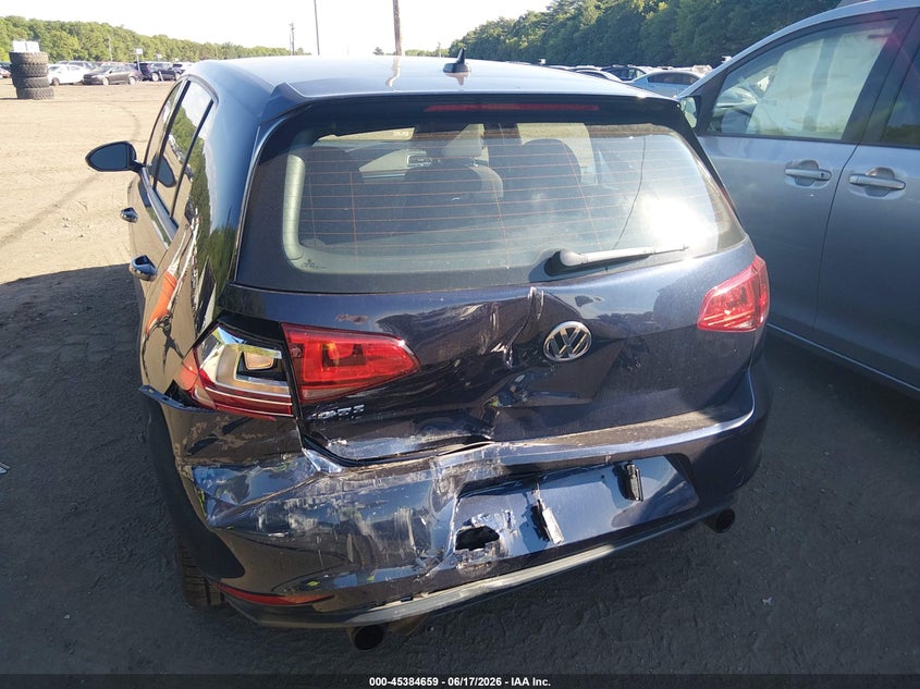 2015 Volkswagen Golf Gti 2.0T S 4-Door VIN: 3VW5T7AU3FM086673 Lot: 45384659