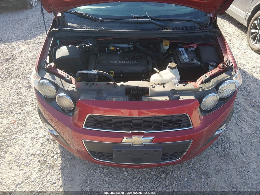 2012 Chevrolet Sonic 2Lt VIN: 1G1JC6SH3C4117367 Lot: 45384678