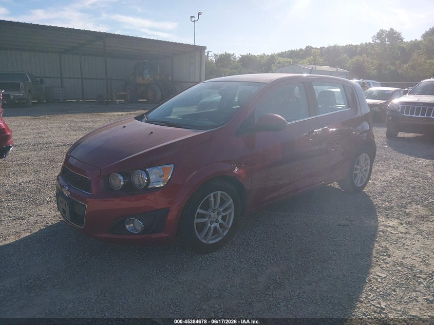Vin: 1g1jc6sh3c4117367, lot: 45882674, chevrolet sonic 2lt 20122