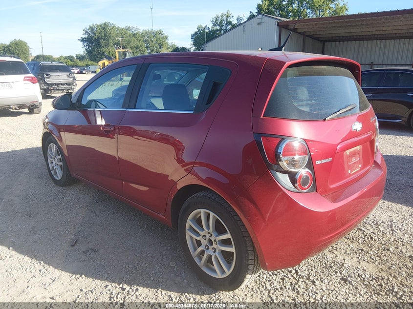 Vin: 1g1jc6sh3c4117367, lot: 45882674, chevrolet sonic 2lt 20123